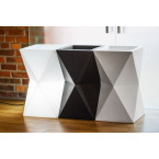 INES bed 160X200 Gray/Oak color