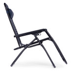 Zero Gravity Beach Garden Lounger Chair | Adjustable backrest for patio or balcony Beige/Black/Blue/Grey | garden chair