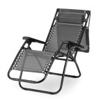 Beach Garden Lounger | Adjustable backrest with movable canopy for patio or balcony Beige/Grey/Blue | Garden furniture