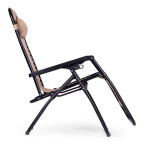 Zero Gravity Beach Garden Lounger Chair | Adjustable backrest for patio or balcony Beige/Black/Blue/Grey | garden chair