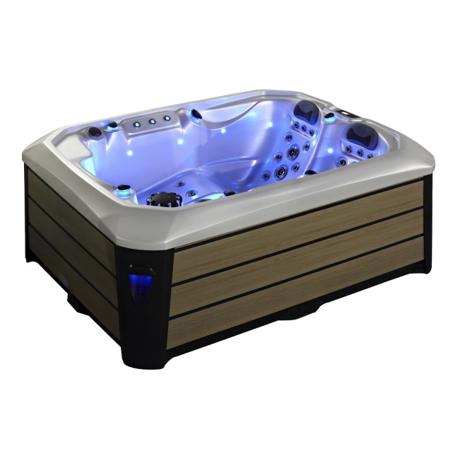 3-person SILVER STAR Christi Spa Hot Tub - Luxury SPA System for Unparalleled Relaxation, Health and Comfort