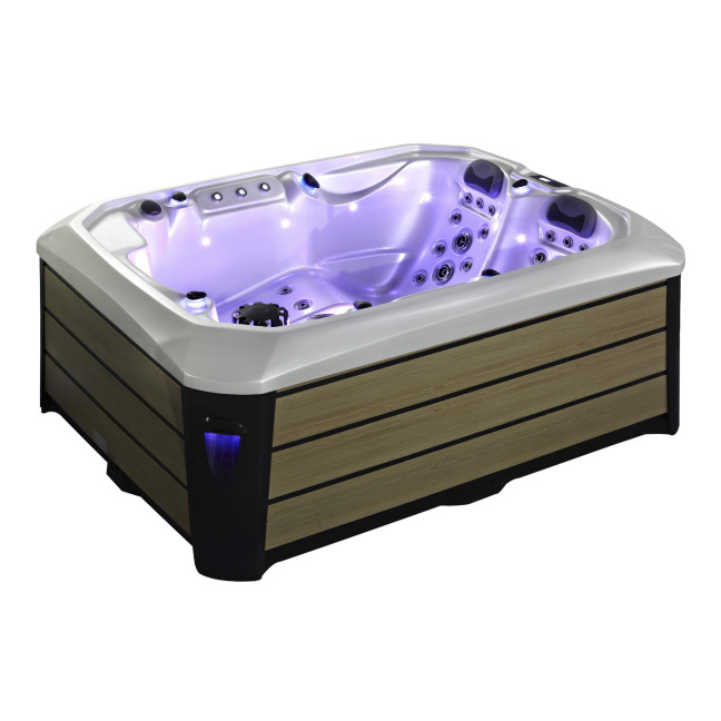 3-person SILVER STAR Christi Spa Hot Tub - Luxury SPA System for Unparalleled Relaxation, Health and Comfort
