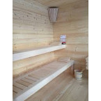 High Quality Finnish Garden Garden Sauna Dry 350x200 cm | Wellness | Relax | SPA | Ready to Assemble | Elegant Minimalism
