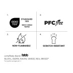 Neptun M Velvet chair with massage function - Green