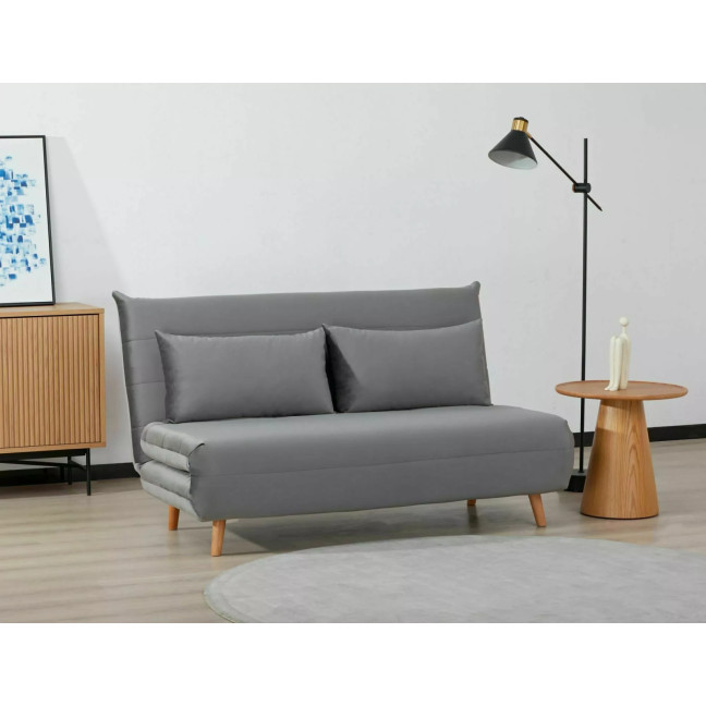 Sofa Spike II Velvet Gray