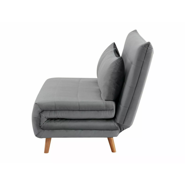 Sofa Spike II Velvet Gray