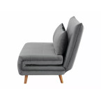 Sofa Spike II Velvet Gray