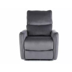 Zefir Velvet Recliner Armchair