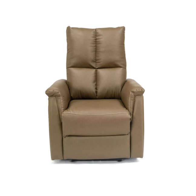 Neptun M Buffalo Armchair with Massage Function - Olive