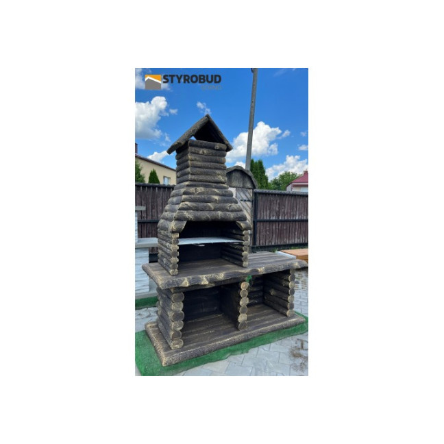 FENIKS (K14) Grill - A modern outdoor grill made of architectural concrete