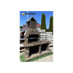 FENIKS (K14) Grill - A modern outdoor grill made of architectural concrete