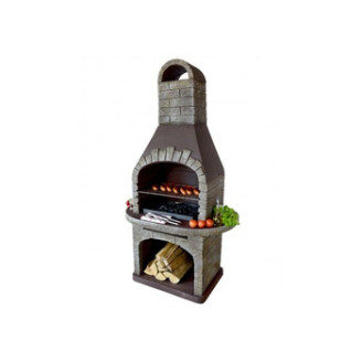 Concrete grill MERKURY (K6) - a compact and solid concrete garden grill