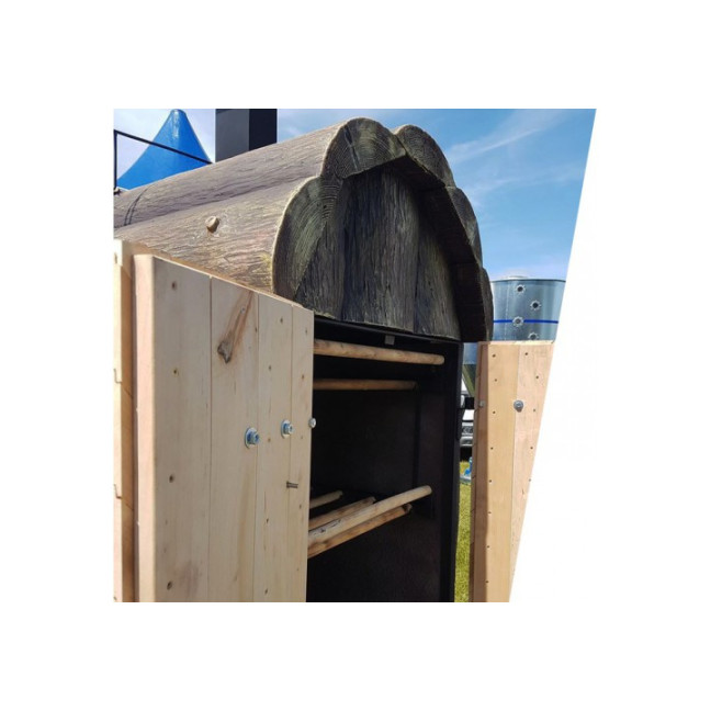 Concrete Garden Smoker ZEFIR - Modern Garden Smoker Made of Concrete