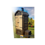 Concrete Garden Smoker ZEFIR - Modern Garden Smoker Made of Concrete