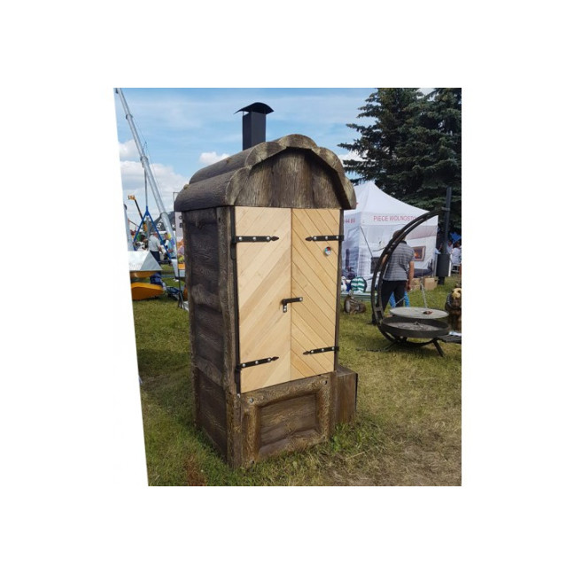 Concrete Garden Smoker ZEFIR - Modern Garden Smoker Made of Concrete