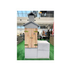 Concrete Grill with Smoker HELIOS (K4) - Durable 2-in-1 Construction