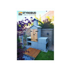 Concrete Grill with Smoker HELIOS (K4) - Durable 2-in-1 Construction