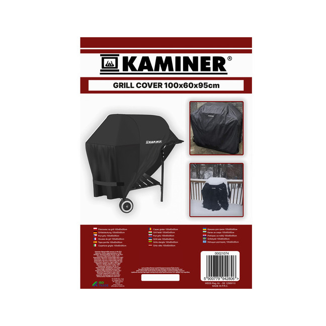 Grill cover 100x60x95cm Kaminer 21074