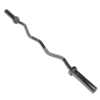 Olympic curl bar chrome plated AC-117