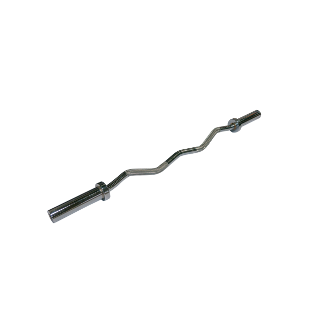 Olympic curl bar chrome plated AC-117