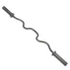 Olympic bar strongly bent chrome plated AC-118