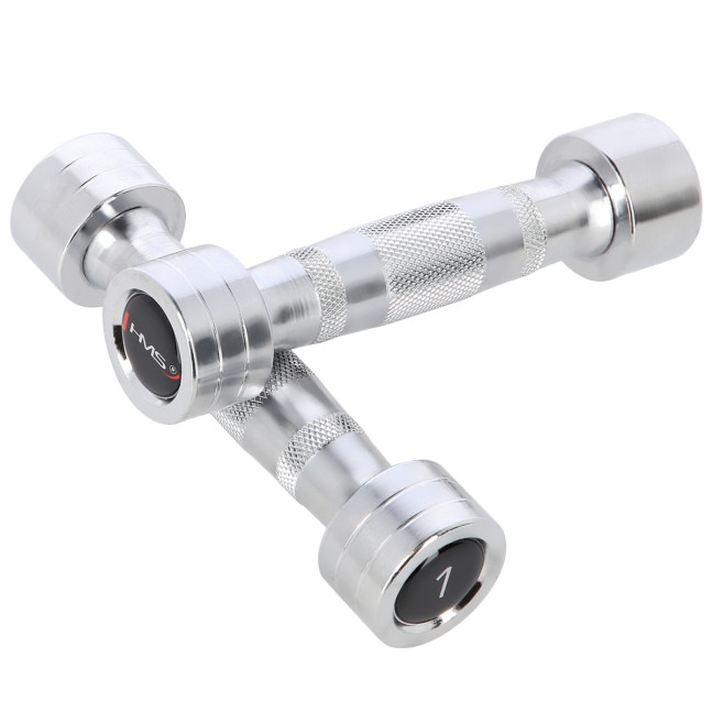 Chrome Dumbbells (2 pcs.) HMS