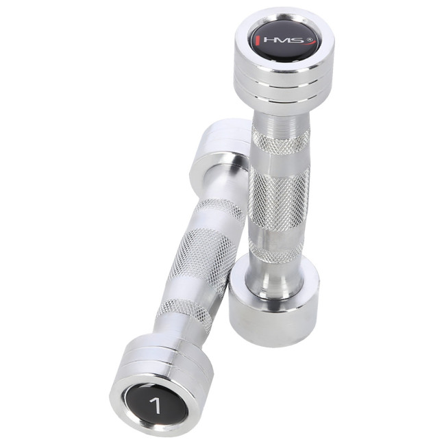 Chrome Dumbbells (2 pcs.) HMS