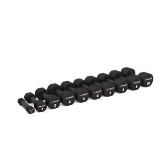 Polyurethane Dumbbells 2 x 1 - 10 Kg TPU HMS