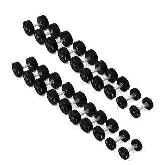 HPC SET POLYURETHANE DUMBBELL SET 2 x 2.5 - 25 KG CPU (275 KG) HMS