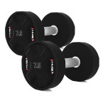 HPC SET POLYURETHANE DUMBBELL SET 2 x 2.5 - 25 KG CPU (275 KG) HMS
