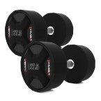 HPC SET POLYURETHANE DUMBBELL SET 2 x 27.5 - 37.5 KG CPU (325 KG) HMS