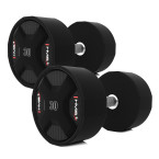 HPC SET POLYURETHANE DUMBBELL SET 2 x 2.5 - 50 KG CPU (1050 KG) HMS