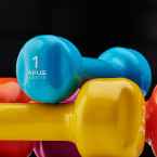 Helium Vinyl Dumbbells - Apus Sport