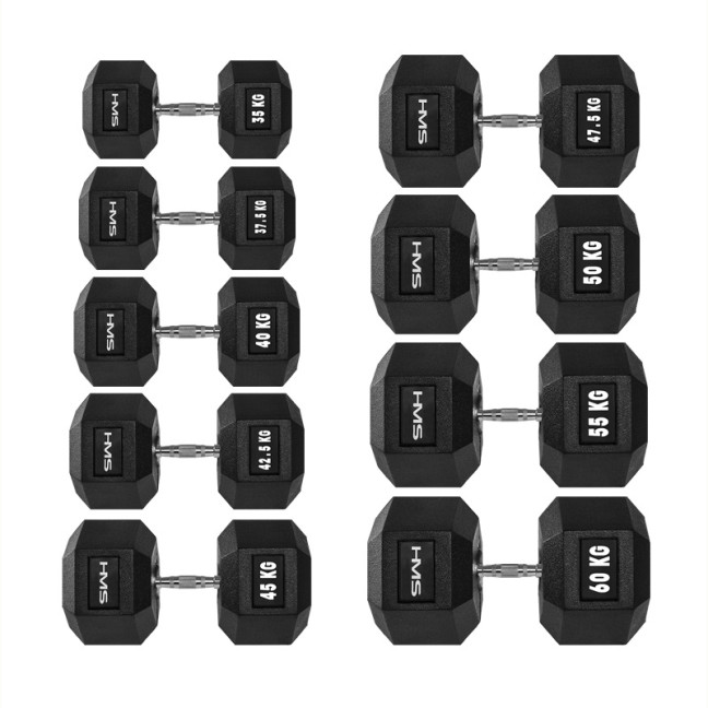 Hex Pro 2 - 60 KG HMS Dumbbells