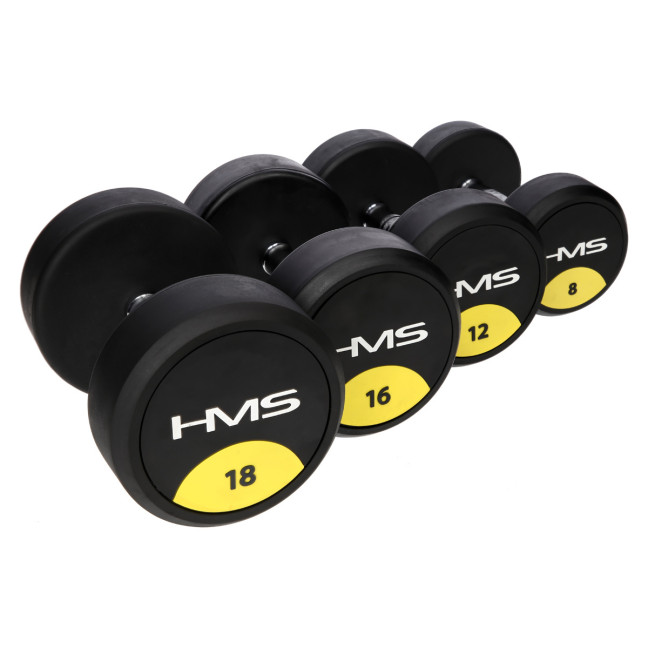 HG Pro KG Rubberized HMS Dumbbells