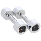 Chrome Dumbbells (2 pcs.) HMS