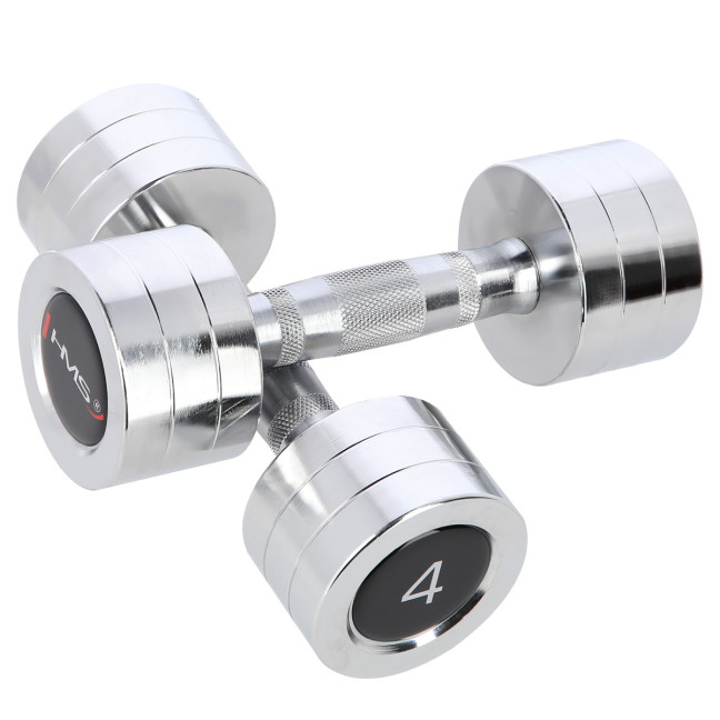 Chrome Dumbbells (2 pcs.) HMS