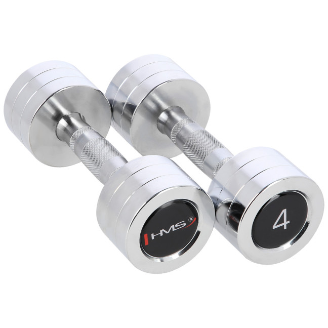Chrome Dumbbells (2 pcs.) HMS