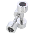 Chrome Dumbbells (2 pcs.) HMS