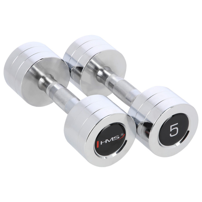 Chrome Dumbbells (2 pcs.) HMS