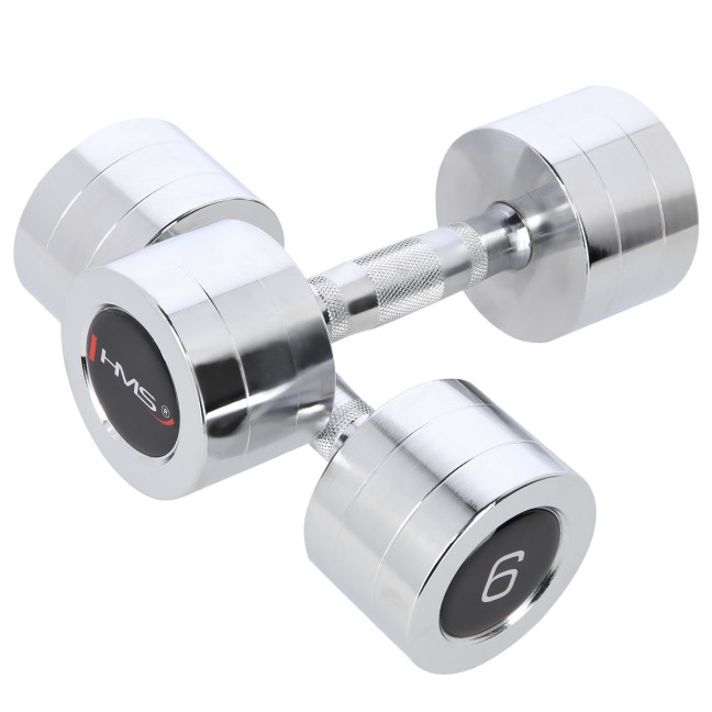 Chrome Dumbbells (2 pcs.) HMS