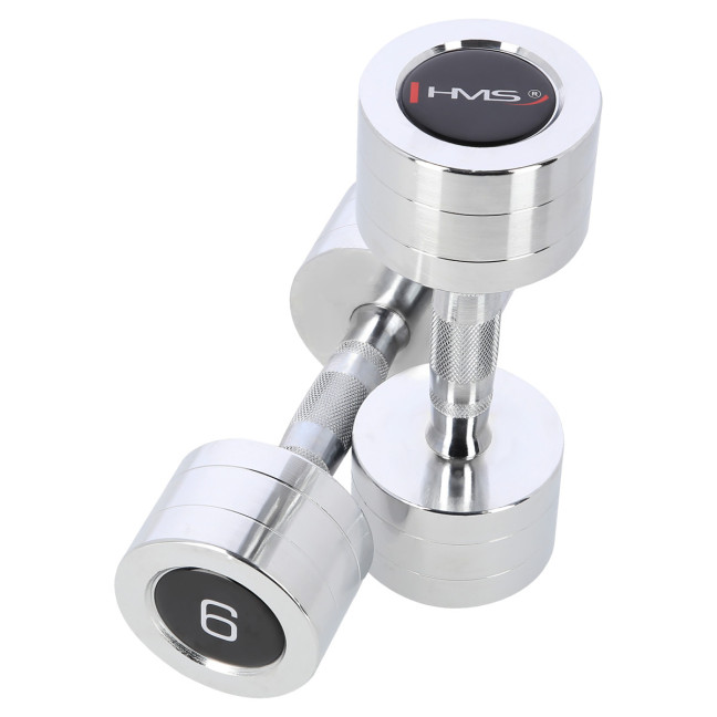 Chrome Dumbbells (2 pcs.) HMS