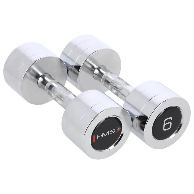 Chrome Dumbbells (2 pcs.) HMS