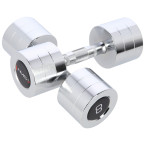 Chrome Dumbbells (2 pcs.) HMS