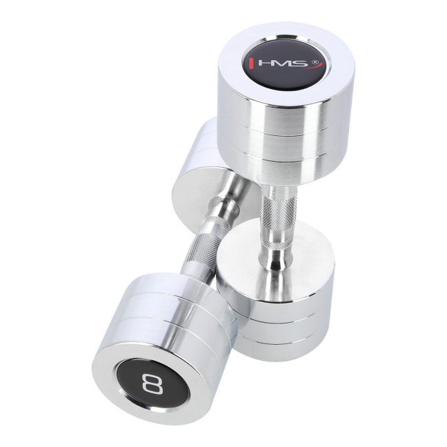 Chrome Dumbbells (2 pcs.) HMS