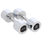 Chrome Dumbbells (2 pcs.) HMS