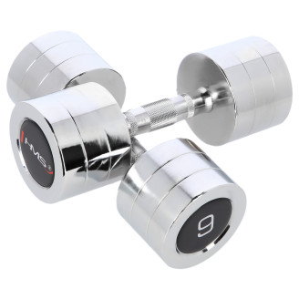 Chrome Dumbbells (2 pcs.) HMS