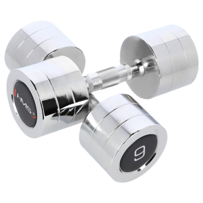 Chrome Dumbbells (2 pcs.) HMS