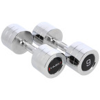 Chrome Dumbbells (2 pcs.) HMS
