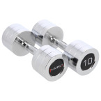 Chrome Dumbbells (2 pcs.) HMS